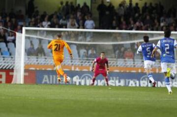 0-4. Morata anota el cuarto gol.
