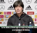 Löw manda a Toni Kroos de 'mini-vacaciones': "Que descanse"