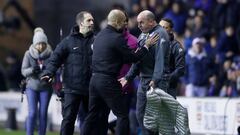 Los encontronazos de Guardiola