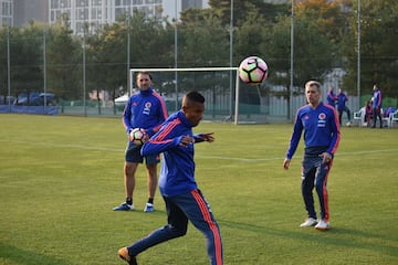 La Selección entrena en Corea del Sur