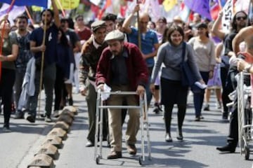 Así fue la marcha "No + AFP"