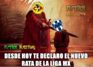 Rayados derrotó al América pero el árbitro se llevó los memes