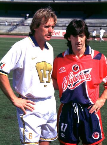 Schuster con Pumas de 1996-1997 y Bakero con Veracruz en 1997