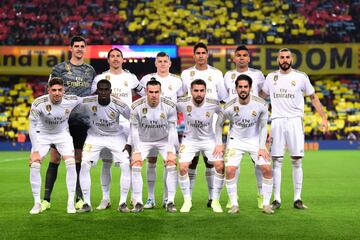 Once incial del Real Madrid.