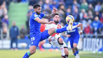 Alderete se ha convertido en un pilar de la defensa del Getafe.