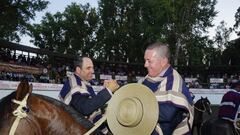 Gustavo Valdebenito y Luis Fernando Corvalán, recientes ganadores de la Final de Rodeos para Criadores, estarán en Villarrica