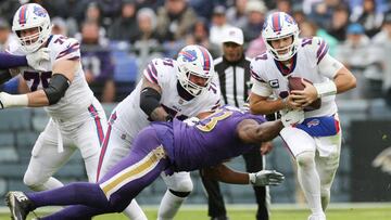 Josh Allen derrota a Lamar Jackson en el juego en el que Bills vence a Baltimore