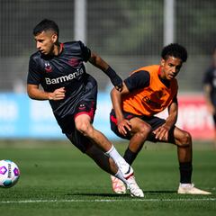 Gustavo Puerta anota su primer gol en amistoso del Leverkusen