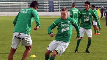 Bolivia sin Chumacero y Escobar para enfrentar a Colombia