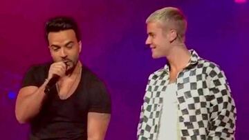 Luis Fonsi de concierto con Justin Bieber y en casa de Gianluca Vacchi