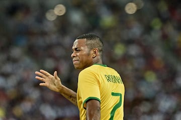 Robinho played 100 times for Brazil.