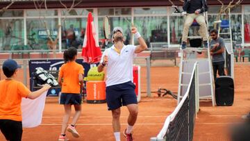 Pablo Andújar, tras su victorias en semifinales.
