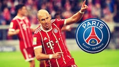 Robben mocks PSG ahead of Bayern Champions League game