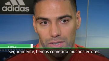 La decepción de Falcao tras caer eliminado: "Hay que mejorar"