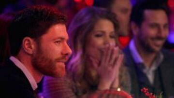 La cena de Navidad del Bayern. Xabi Alonso.