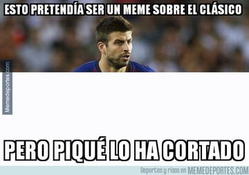 Ramos, protagonista de los memes del Clásico de LaLiga