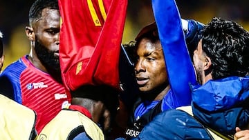 Daniel Moreno, goleador del fútbol colombiano con 17 goles