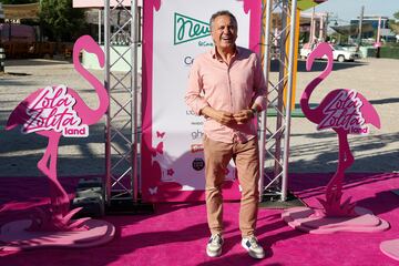 Roberto Brasero, posando en la alfombra rosa del evento Lola Lolita Land.