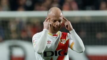 Isi Palazón celebra un gol.