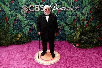 Stephen Henderson poses on the red carpet at the 76th Annual Tony Awards in New York City, U.S., June 11, 2023. REUTERS/Amr Alfiky