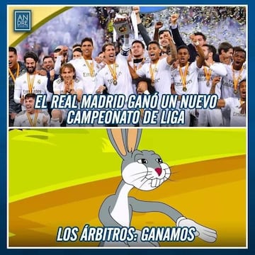 El Madrid campeón, protagonista de los memes de la jornada