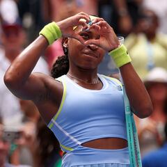 When does Coco Gauff play next at the 2024 US Open? Who does she face in the round of 16?