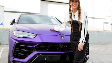 One lucky United States resident will soon be the owner of Shakira’s purple supercar, which appears in her “Soltera” music video.