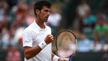 Djokovic upbeat over improving form at Wimbledon