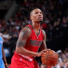 ¡Qué bárbaro! Lillard, 17 pts en 3:06 minutos y victoria