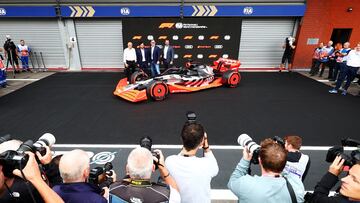 Presentación de Audi para la F1 en Bélgica 2022.