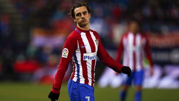 El delantero del Atlético de Madrid, Antoine Griezmann.