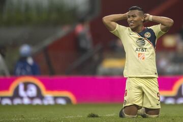 Éste delantero colombiano llegó al América procedente del Villarreal de España. No le ha costado adaptarse y ya hizo dos goles en la Liga MX.