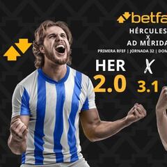 Hércules CF vs. AD Mérida: horario, dónde ver, pronósticos y clasificación
