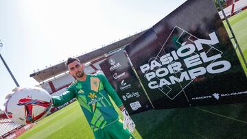 Rivero: “Me considero un portero que puede dar seguridad a los compañeros”