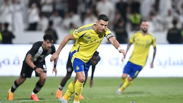 Cristiano, el rostro goleador de Al Nassr