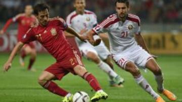 Silva, autor del 0-1 en el Borisov Arena.