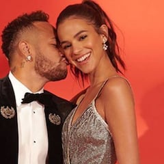 La divertida reacción de Neymar con el nuevo look de Bruna Marquezine