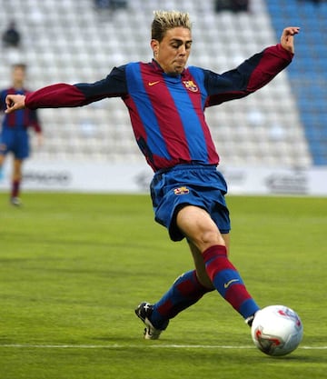 Etapa en el FC Barcelona: 2003-04
Etapa en el Real Betis: 2008-09