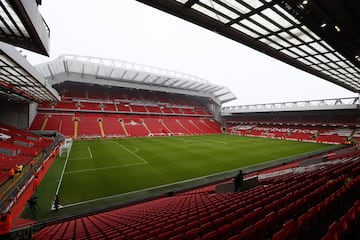 Estadio del Liverpool FC.