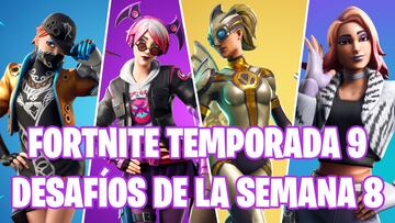 Fortnite Battle Royale: desafíos de la Semana 8 de la Temporada 9