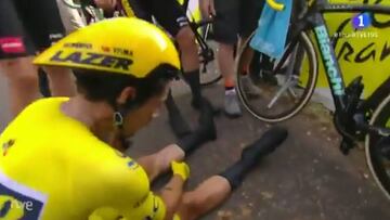 La potente e icónica secuencia de una de las gestas del siglo: Roglic, hundido tras perder el Tour