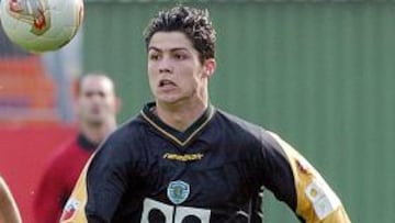 <b>NUEVO. </b>Cristiano debutó con el Sporting de Lisboa ante el Betis.