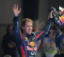 Vettel: "Es el mejor día de mi vida, no sé qué decir"