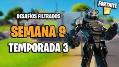 Fortnite Temporada 3: desafíos filtrados Semana 9