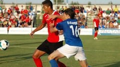 El Almería tira de 'fondo de armario' para remontar