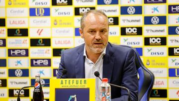 01/08/23 FUTBOL PRIMERA DIVISION UD LAS PALMAS Presentacion Munir