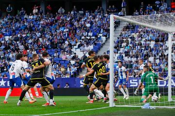 El 0-1 de Luengo para el Oviedo.