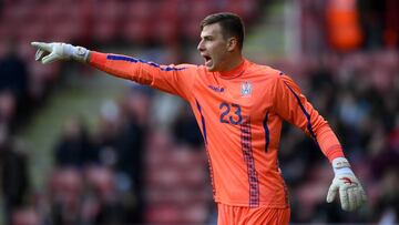 El Madrid presentar¨¢ a Andriy Lunin este lunes a las 13:00h