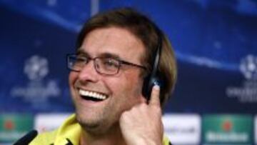 El t&eacute;cnico del Borussia Dortmund Jurgen Klopp.