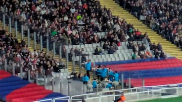 15/12/24 UNA CHARANGA EN LAS GRADAS DE MONTJUIC